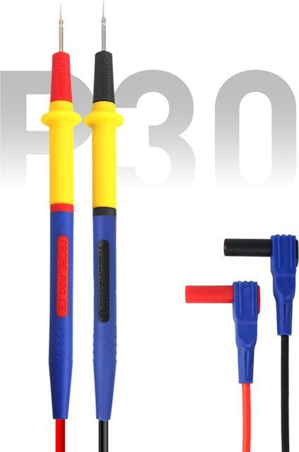 MECHANIC P30 Multimeterstift 1000 V 20 A mit weichem Silikondraht und zusätzlicher Spitze in Multicolor - Bild 1