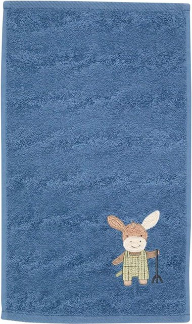 Sterntaler 2er-Pack Kinderhandtücher aus flauschigem Baumwoll-Terry, mehrfarbig, B: 50 cm, H: 30 cm - Bild 1