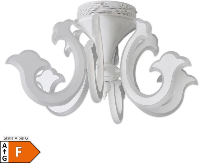 Näve LED-Krone LUDWIG in Weiß, Durchmesser: 66 cm - Bild 1