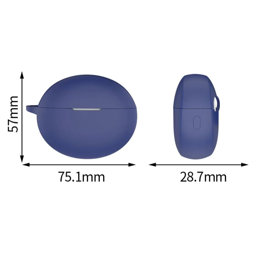 OnePlus Buds Pro 3 Silikon-Schutzhülle, Staubdichte Kopfhörerhülle in Schwarz - Bild 5