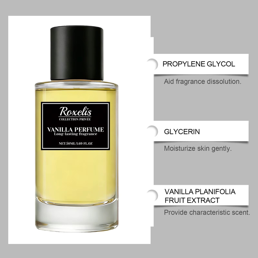 Roxelis Vanille Duft, Gourmand, 50 ml, Herren - Bild 2