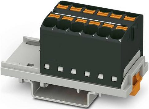 Phoenix Contact Verteilerblock 3273562 Schwarz 8 Stück - Bild 1