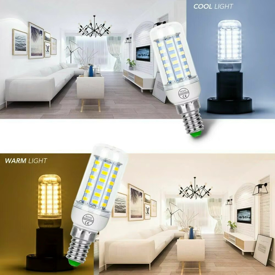 YORYZENG 10er Set LED Maisglühbirnen 9W Warmweiß dekorative Lampe für Zuhause und Schlafzimmer - Bild 2
