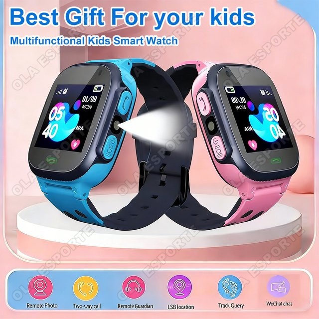 Ola Esporte Smartwatch, Blau, GPS, Kinder - Bild 1