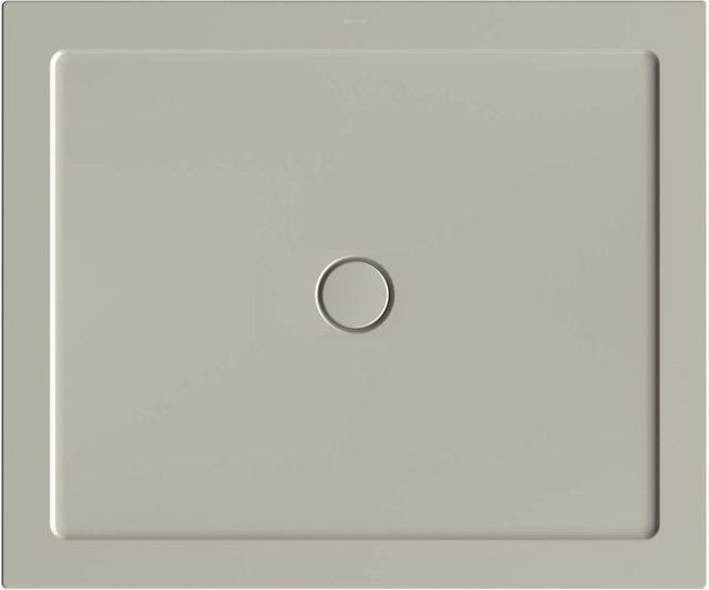Bette Duschwanne Stage Extraflach Rechteck Steel Enamel B/B: 120 x 100 cm Stone Grey/Beige - Bild 1