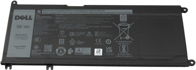 Original Dell 0PVHT1 Akku in Schwarz mit 56Wh, 3600 mAh und 15,2 V - Bild 1