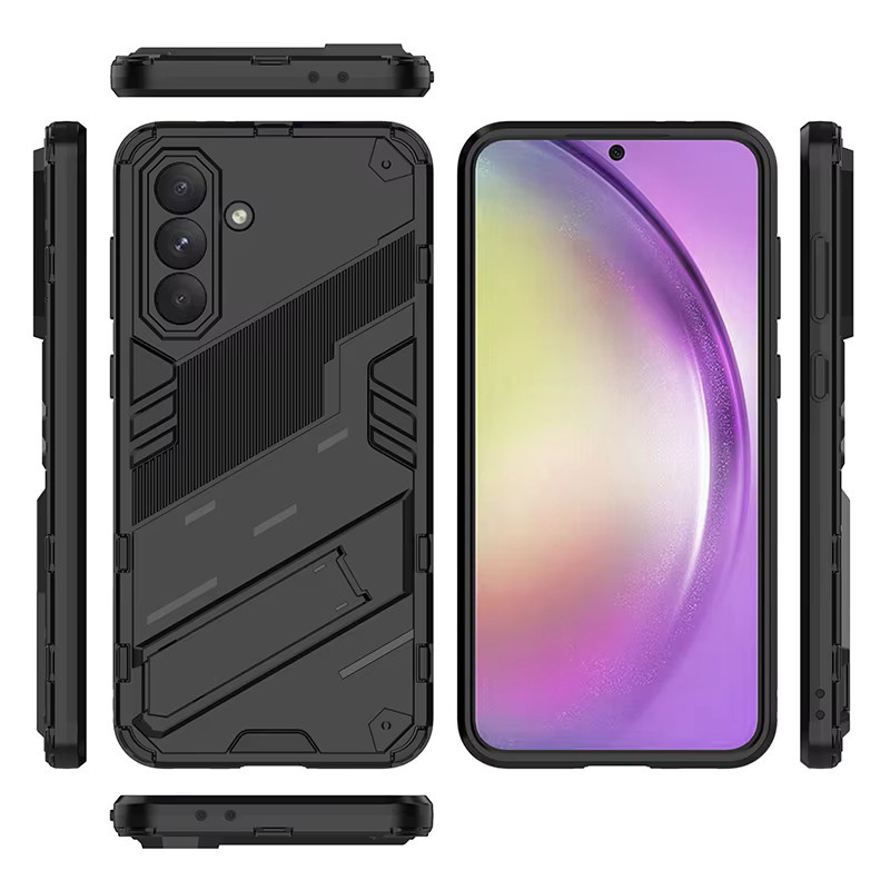 Anti-Shock Schutzhülle für Samsung Galaxy A-Serie mit Standfunktion in Blau oder Schwarz - Bild 4
