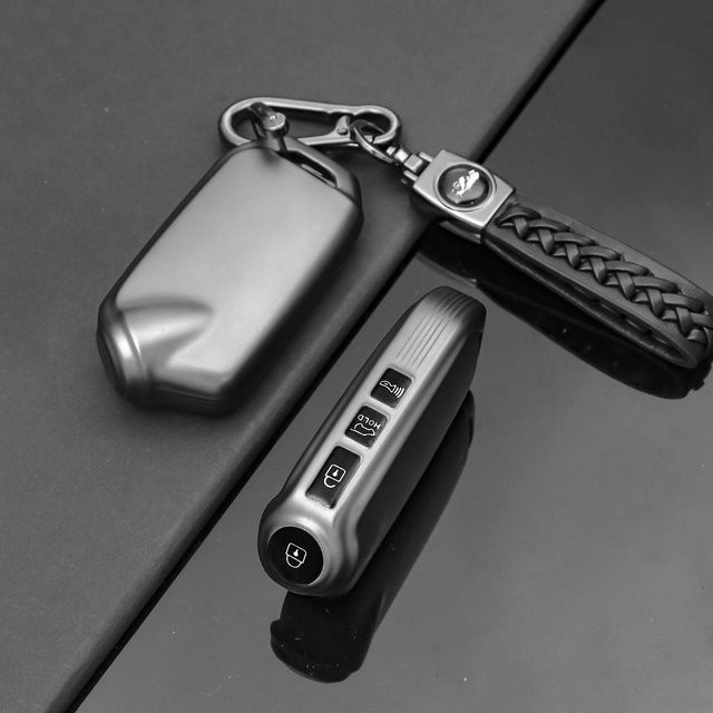 Schutzhülle für Kia K900 Stinger 4 Tasten Smart Remote Key Case aus TPU in Schwarz - Bild 1