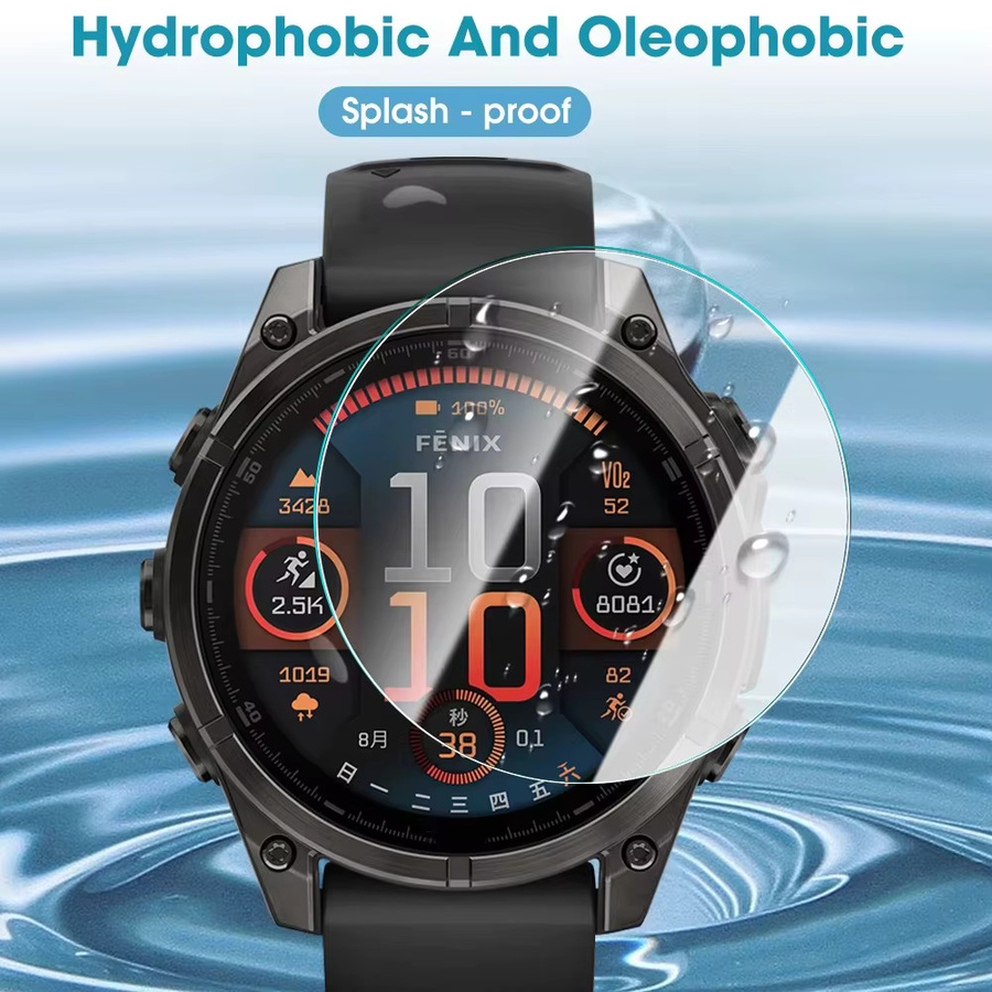 Garmin Anti-Kratz-Folie Glas, transparent, Schwarz - Bild 3