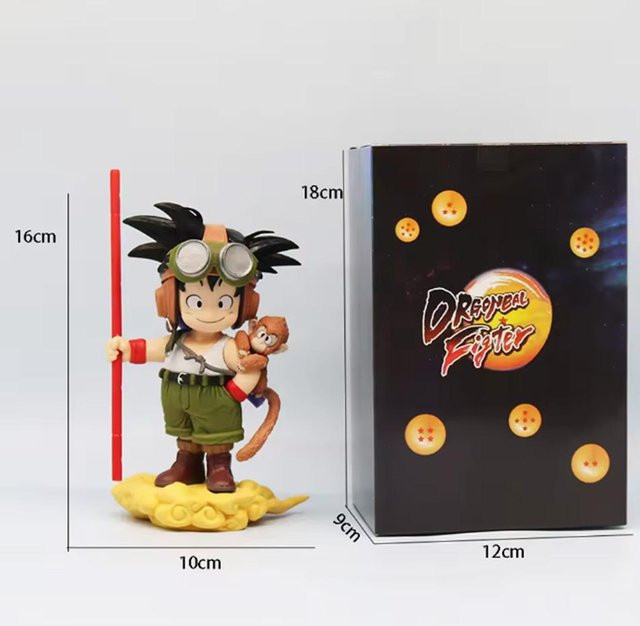 Yiran toy 1 Dragon Ball Son Goku Modell, Actionfigur, 16cm, Anime - Bild 1