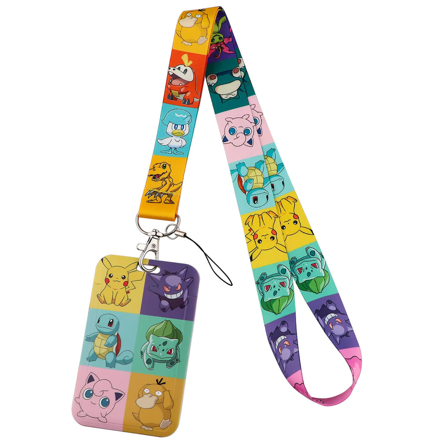 Potdemiel Lanyard Gengar, Ausweishalter, Schlüsselanhänger - Bild 1