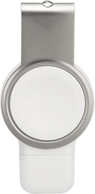 DIYelecs Magnetisches kabelloses Ladegerät für iOS Watch Series mit USB-C und USB-A Anschluss, Weiß - Bild 1