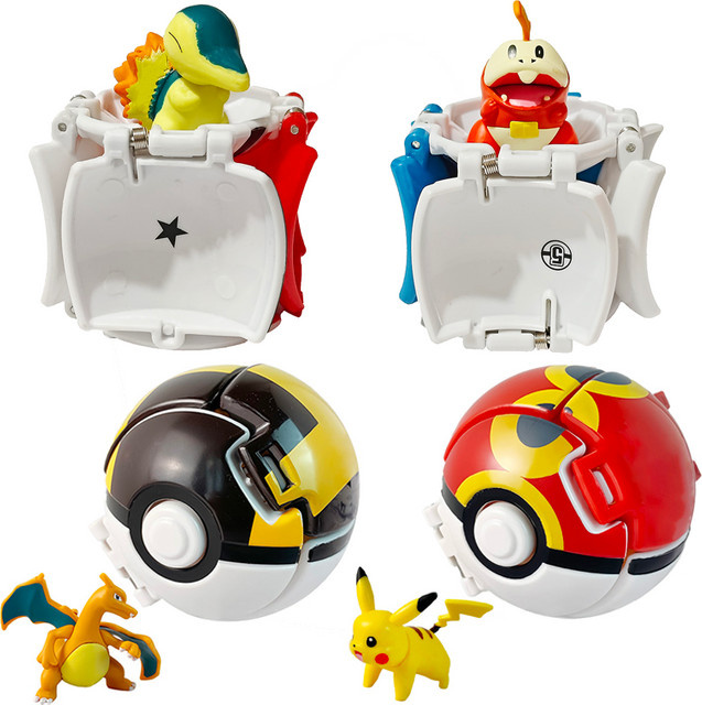 TAKARA TOMY Pokémon Spielzeug-Set, Kunststoff, Bunt / Mehrfarbig - Bild 1