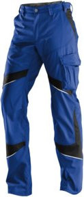 Kübler ACTIVIQ Arbeitshose mit Reflexstreifen in Blau/Schwarz mit Cordura-Material nach EN 14404 Größe 50 - Bild 1