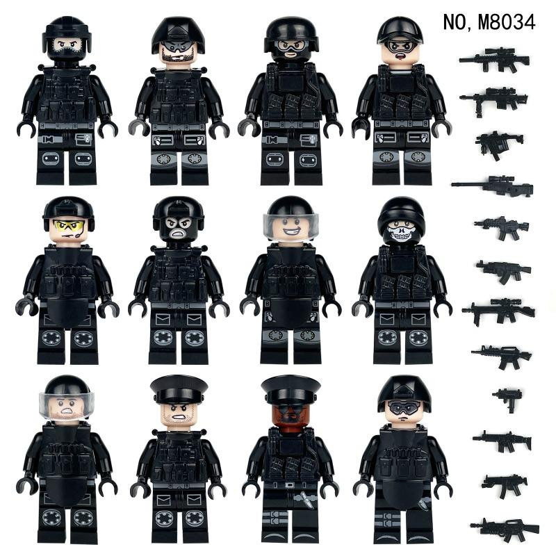 ZMM TOYS Spezialeinsatzkräfte Dschungelpfadfinder Polizeibanden Montagebausteine ab 7-12 Jahren - Bild 3