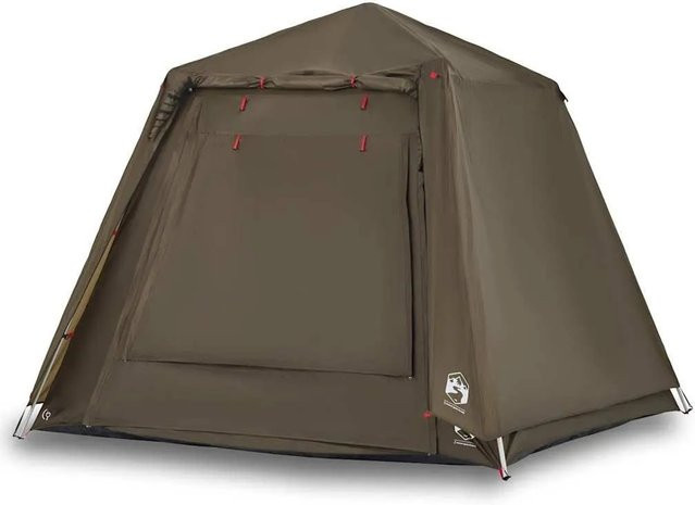 Furnicato Angelzelt Campingzelt Olivgrün B/T/H: 260 x 260 x 211 cm - Bild 1