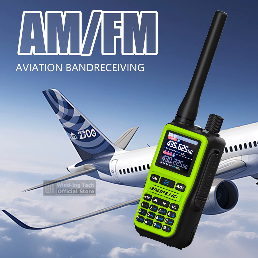 Baofeng UV 5R Mini Walkie Talkie mit Bluetooth und USB-C Anschluss in Schwarz - Bild 4