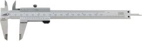 Helios-Preisser Taschenmessschieber RCr aus Edelstahl in Silber, Messbereich 200 mm, Genauigkeit 1/50 mm - Bild 1