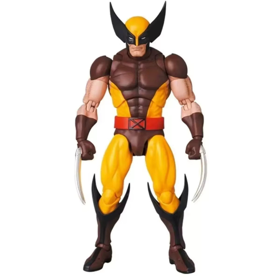 Bandai Marvel Wolverine Mafex 138 Actionfigur, Braun, Comic - Bild 3
