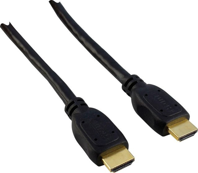 Schwaiger HDMI Anschlusskabel in Schwarz, Länge: 5 m - Bild 2