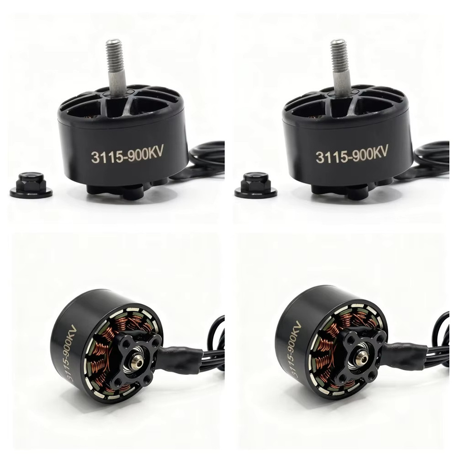 Dogmang 3115 900kv Bürstenloser Motor für FPV Freestyle und Long Range Drohnen, Farbe: Schwarz - Bild 2