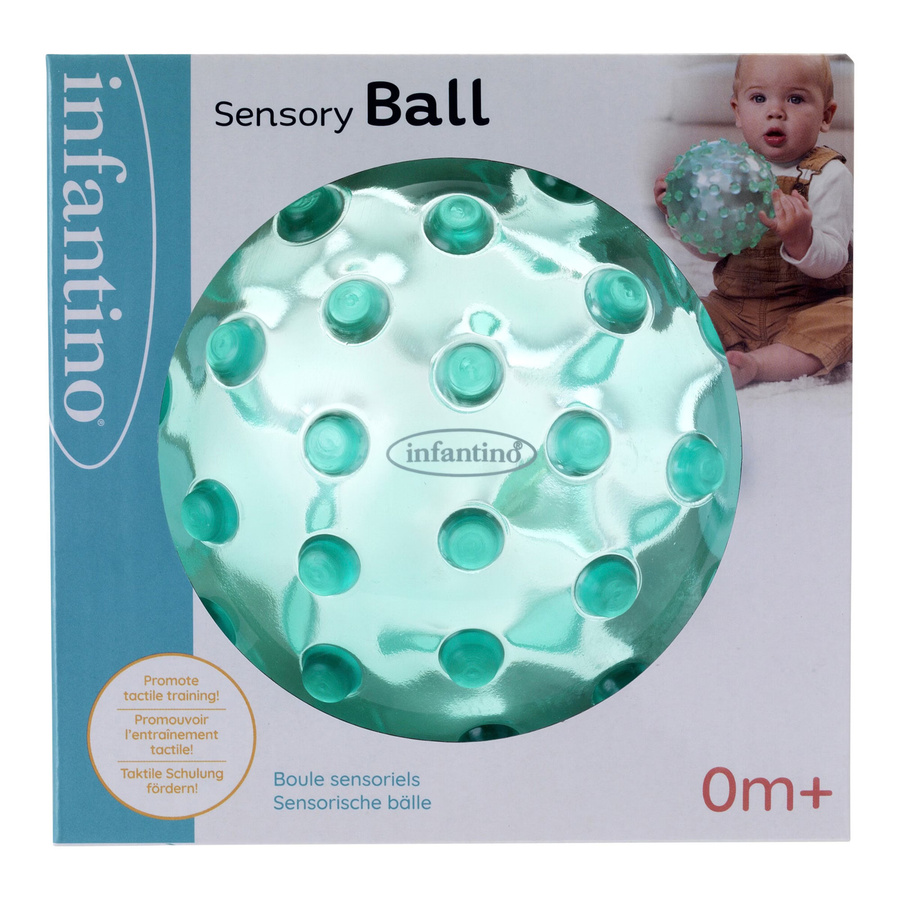 Infantino Sensorik Ball, transparent, ab 6 Monate - Bild 2