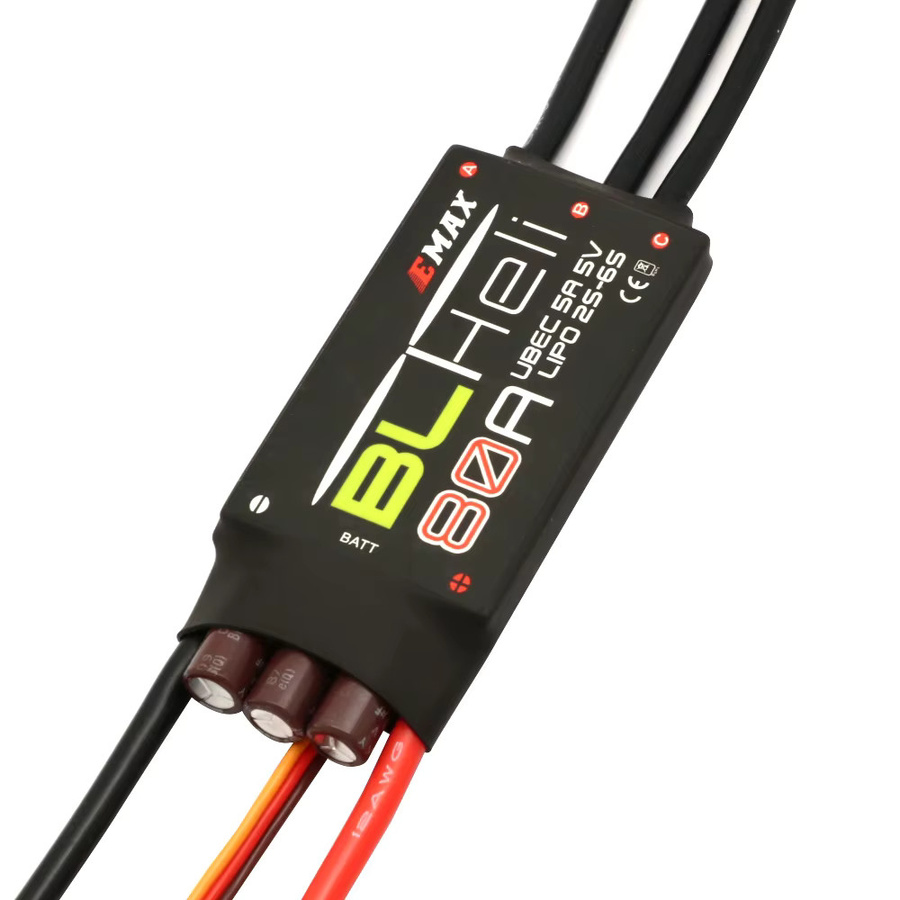 EMAX BLHeli ESC Regler für RC Multirotor, FPV Racing Drohnen und Starrflügler in Schwarz - Bild 3