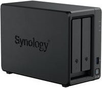 Synology DS725+ NAS-System in Schwarz mit Ethernet/LAN - Bild 1
