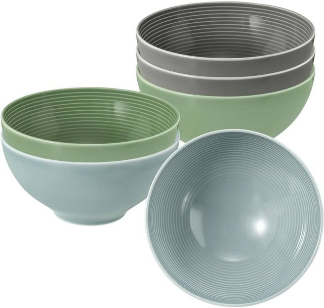 Seltmann Weiden Müslischalen Beat Color Glaze Multicolour 6er Set Durchmesser: 15,7 cm - Bild 1
