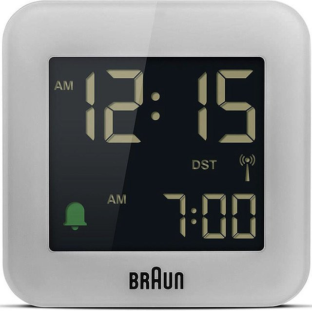 Braun BC08G-DCF digitaler Funkwecker in Weiß - Bild 1