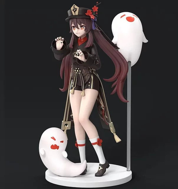 Bandai Genshin Impact HuTao Figur, PVC Modell, 20cm - Bild 1