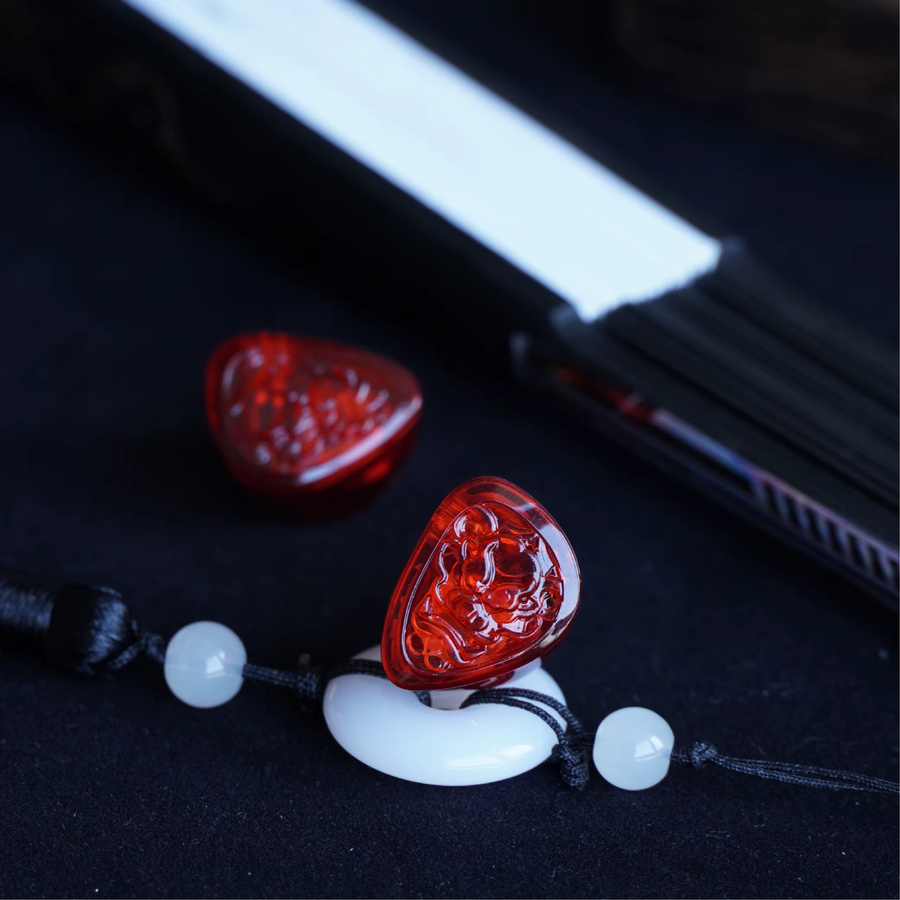 TANGZU WanerSG II Red Lion In-Ear-Monitore mit dynamischem Treiber und 3,5 mm Jack Anschluss in Rot - Bild 3