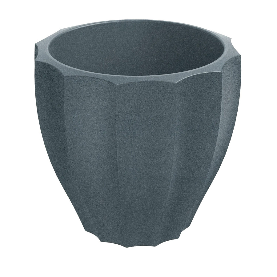 Prosperplast Blumentopf Rona in Betongrau mit Durchmesser 60 cm und Höhe 45 cm - Bild 2