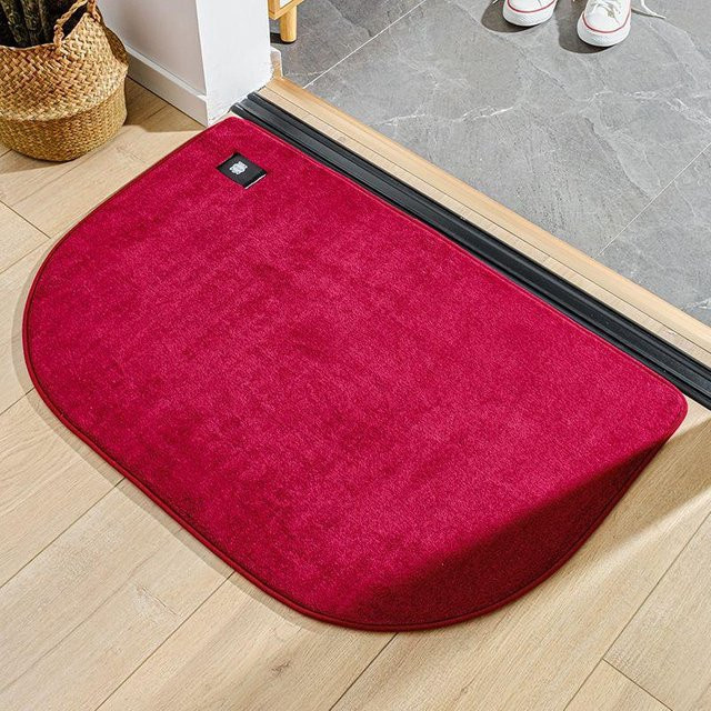 Flauschige Badezimmer Anti-Rutsch-Matte aus Polyester, feuchtigkeitsableitend und verdickt, B/B: 40 x 60 cm - Bild 1
