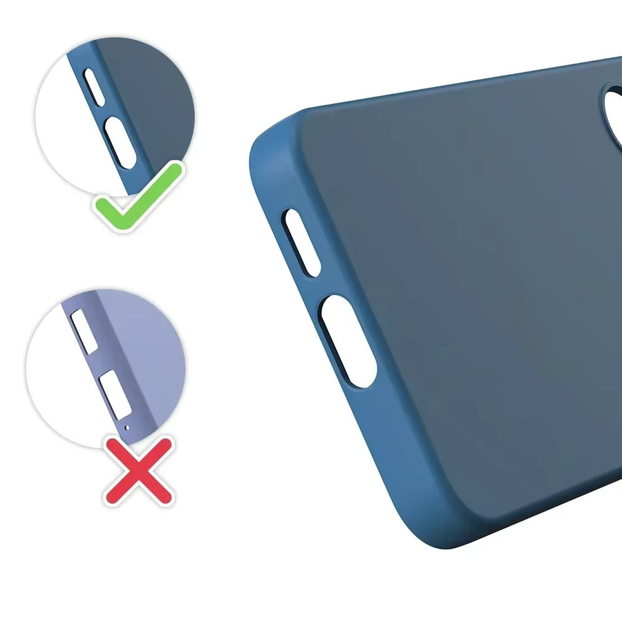 Original Flüssigsilikon-Handyhülle für Samsung Galaxy S26 Ultra S25 Edge S24 S23 FE S22 Plus in Schwarz, schlanke sturzsichere Schutzhülle - Bild 5