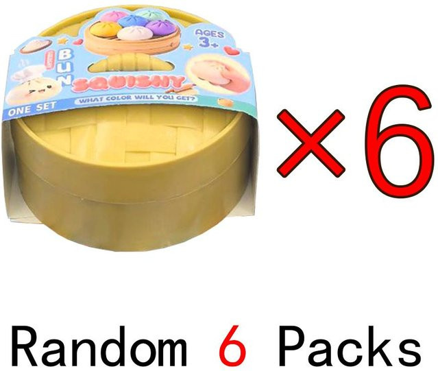 Yiran toy 1, Bunte Teigtaschen-Quetschbälle, Stressbälle, Wiederverwendbar - Bild 1