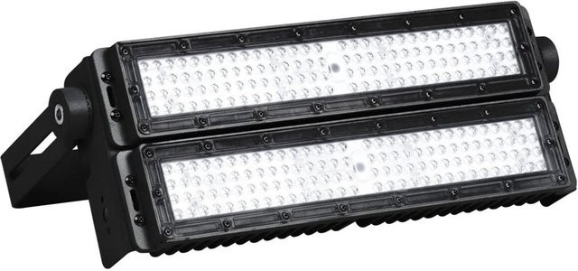 ENOVALITE Profi LED Stadion Fluter Flutlichtstrahler 200W mit 26000lm, 5000K Neutralweiß, Schwarz, IP66 und IK10 mit Meanwell Driver - Bild 1