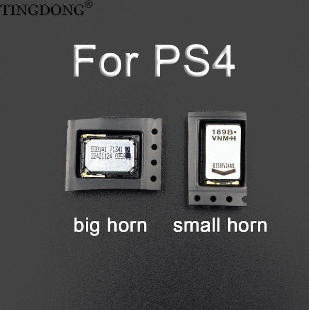 TingDong PS4-Controller Ersatzteil-Set mit integriertem Lautsprecher in Schwarz für PlayStation Konsolenzubehör - Bild 1