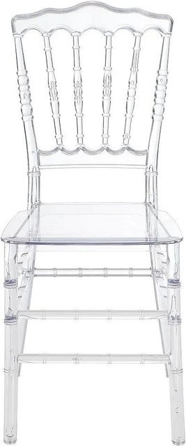 Vente-unique Ambelon Design Stuhl aus Polycarbonat in Transparent, Breite: 40 cm, Tiefe: 44 cm, Höhe: 91 cm - Bild 1