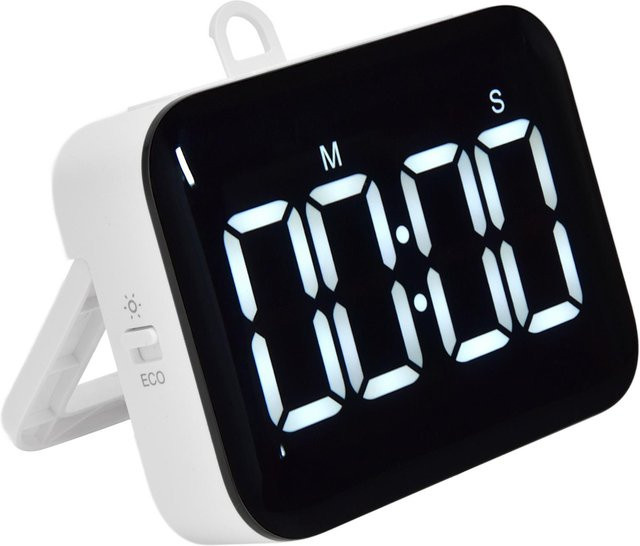 Digitaler Timer von OutsideWorld als Kochzeitmanager für Haushalt und Küche in Weiß - Bild 1