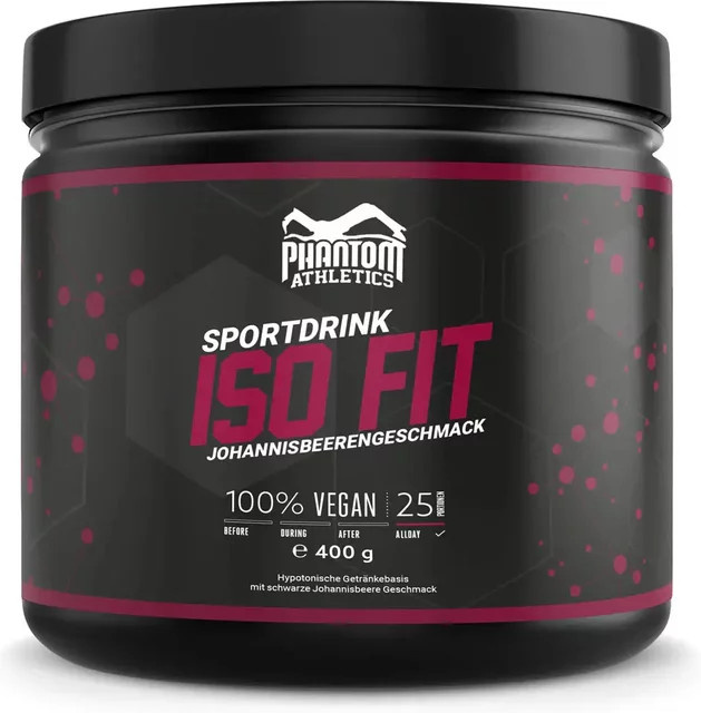 Phantom Athletics Sportgetränk Johannisbeere, 1,0 l - Bild 1