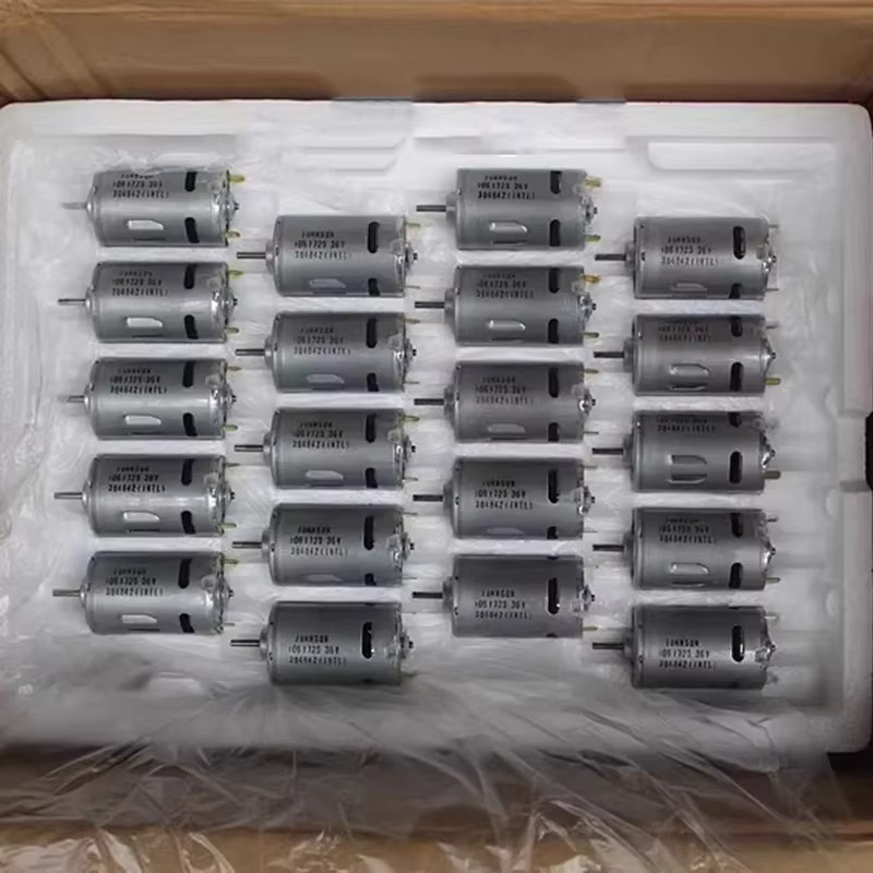 Johnson RS-555 Hochgeschwindigkeits-Mikromotor DC 24V-36V 27700RPM 1061725 in Silber mit hohem Drehmoment für DIY Elektrowerkzeuge - Bild 3