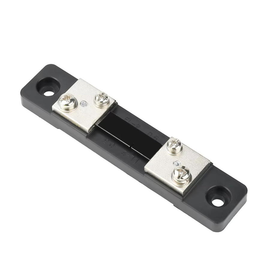 Aideepen Amperemeter mit Shunt-Widerstand für Gleichstrommessung 0–50 A, 75 mV, Schwarz - Bild 2