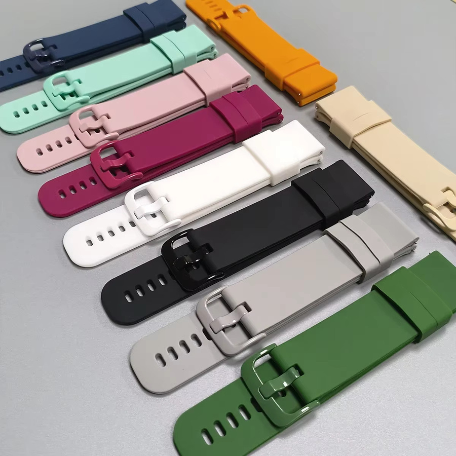 Xiaomi Uhrenarmband Silikon, 22mm, Schwarz - Bild 3