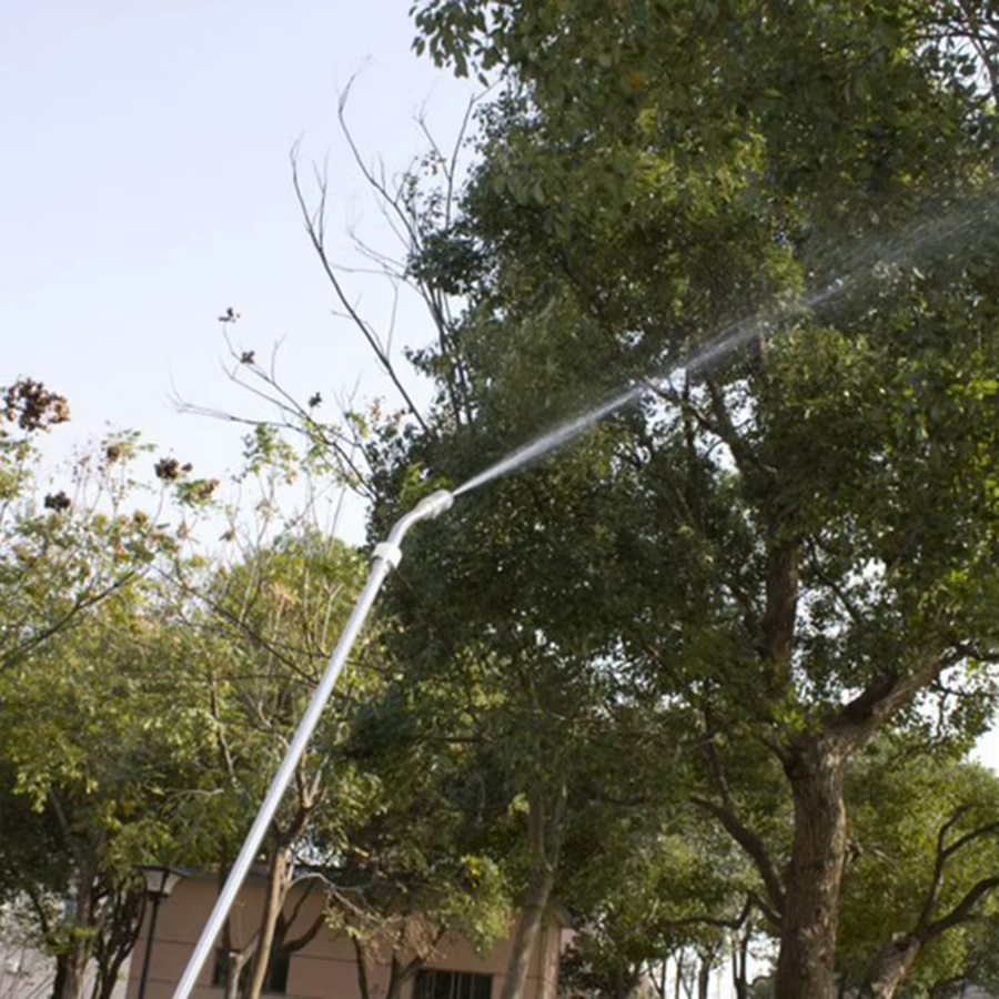 ALLOET Hochdruck-Wassersprüher aus Metall in Silber, 72 cm Sprühgerät für Garten und Autowäsche - Bild 3