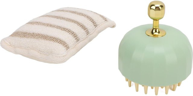 Koogeelife Badebürste, weiß, Unisex - Bild 1