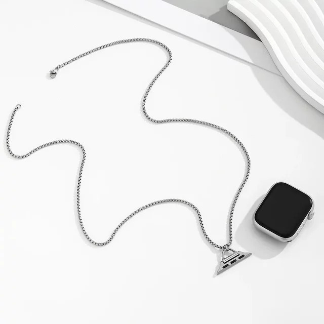 CAOWTAN Uhrenarmband Edelstahl, Silber, Unisex - Bild 1