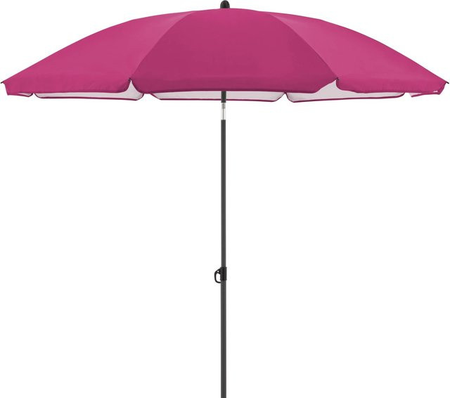 Derby Balkonschirm COMO in Pink mit Knickfunktion und UV 50+ Schutz, Durchmesser: 165 cm - Bild 1