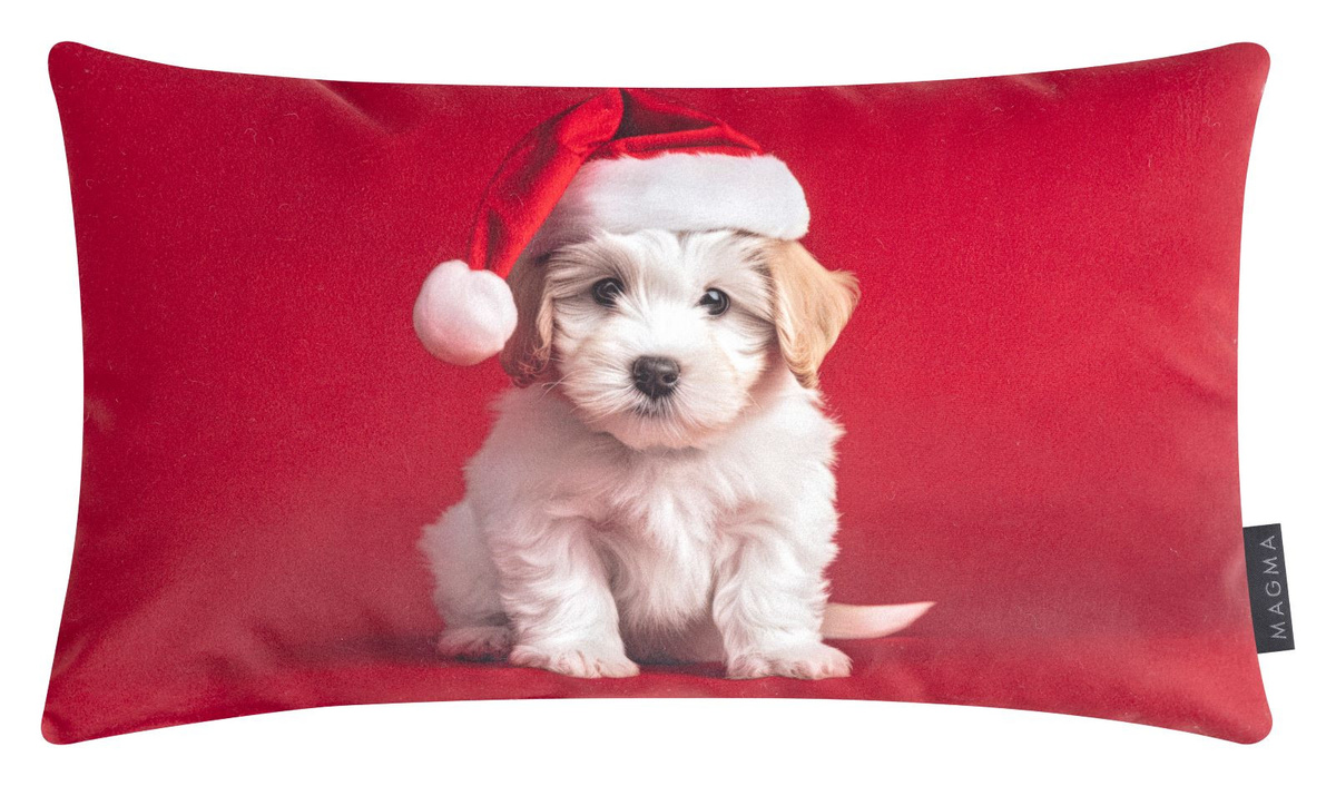 Wauwau 10650 Weihnachtsdeko aus Polyester in Rot, waschbar bei 30 Grad und OEKO-TEX Standard 100 zertifiziert - Bild 1