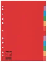 Esselte Ordnerregister Economy A4 in Multicolor und Rot aus Papier - Bild 1